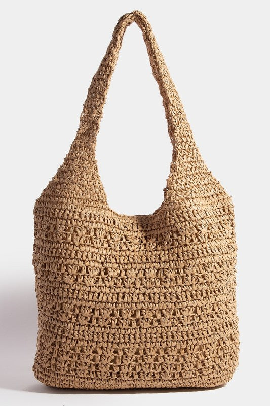 Beverly Straw Tote Bag (2 Colors!)
