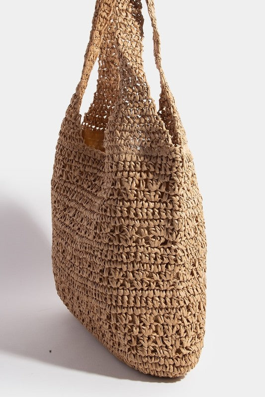 Beverly Straw Tote Bag (2 Colors!)