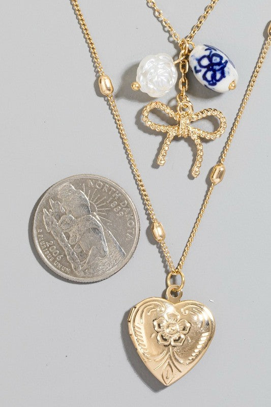 Banks Layered Chain Necklace