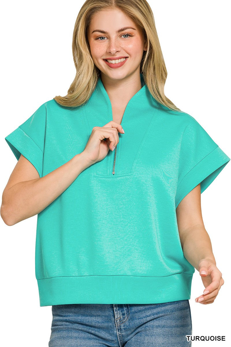 Hillary High Neck Top (L/XL ONLY!) FINAL SALE