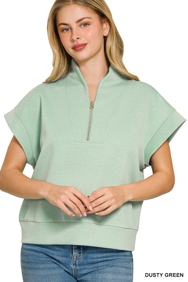 Hillary High Neck Top (5 Colors!) PREORDER