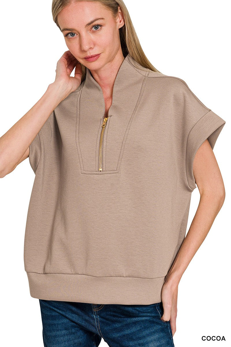 Hillary High Neck Top (5 Colors!) PREORDER