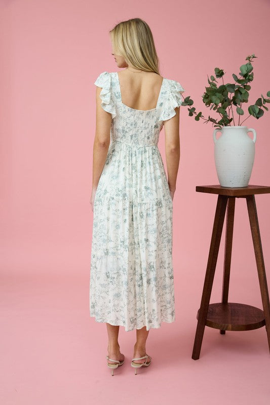 Linda Floral Dress