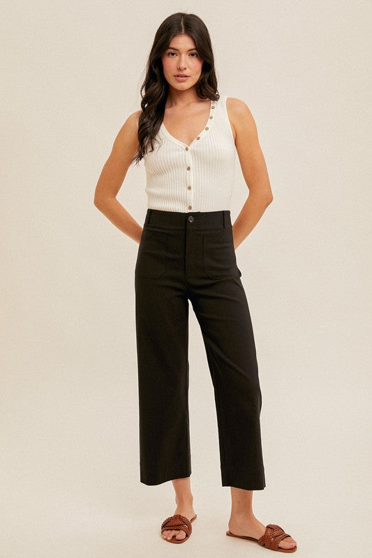 Teeka Button Tank