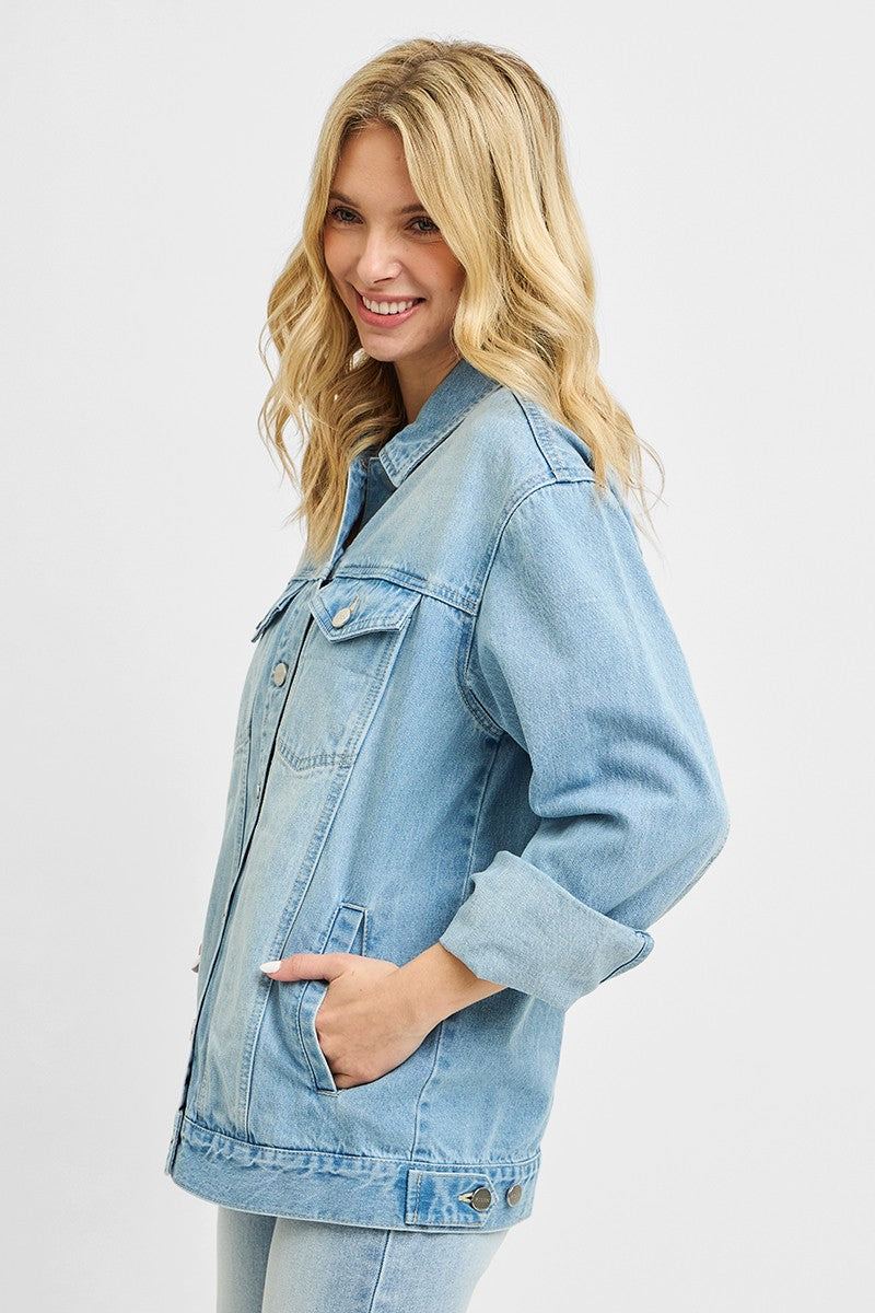 RISEN Vega Oversized Denim Jacket