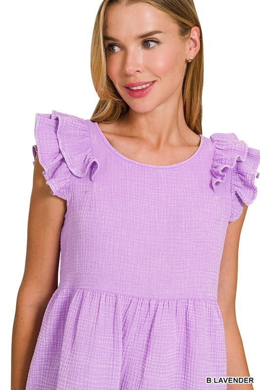 Jodie Ruffle Tank