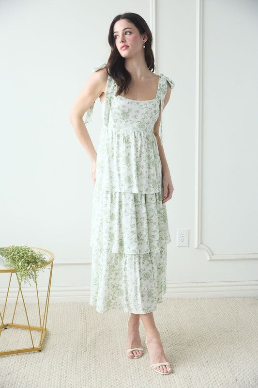 Lola Floral Midi Dress FINAL SALE