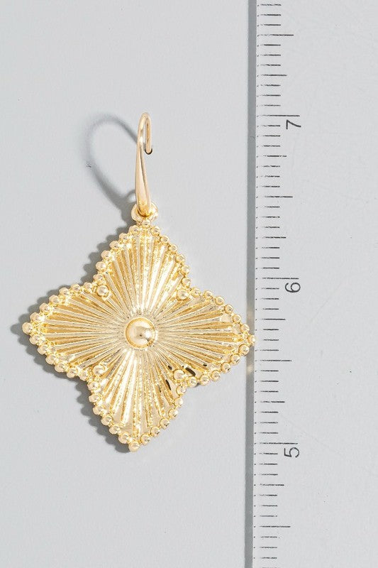 Abbott Drop Gold Earrings