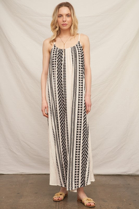 Donna Aztec Maxi Dress