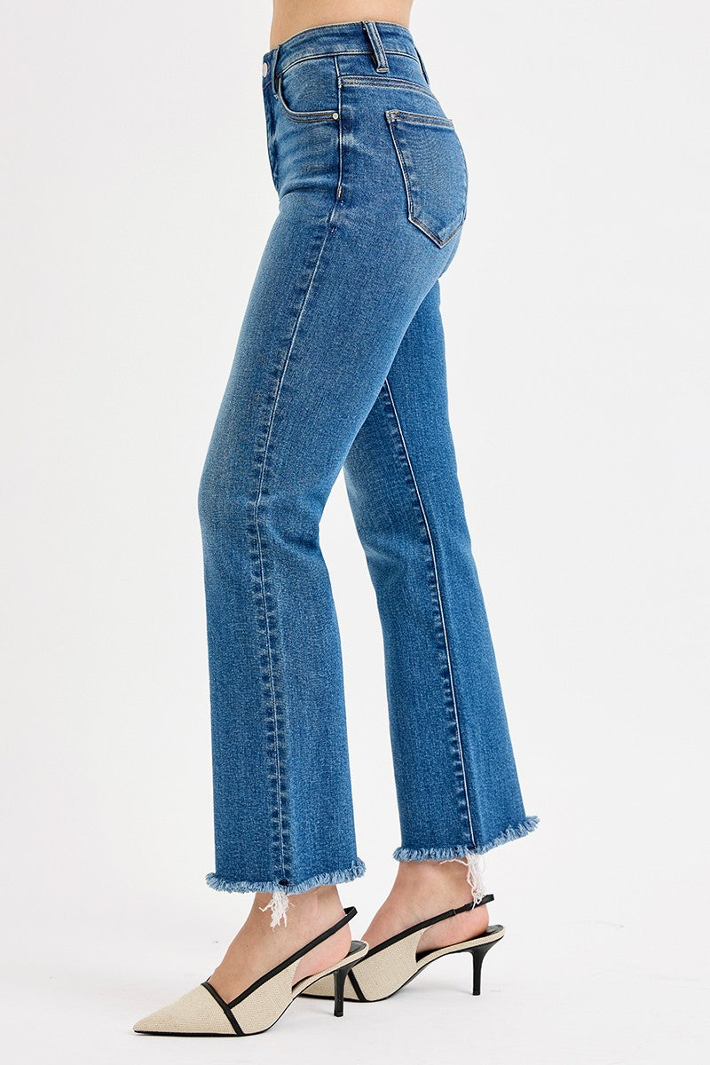 RISEN Rhonda High Rise Straight Jeans