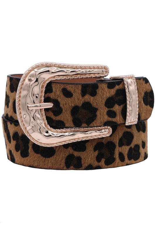 Henley Leopard Belt