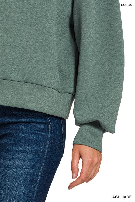 Torrey Zip Pullover Top