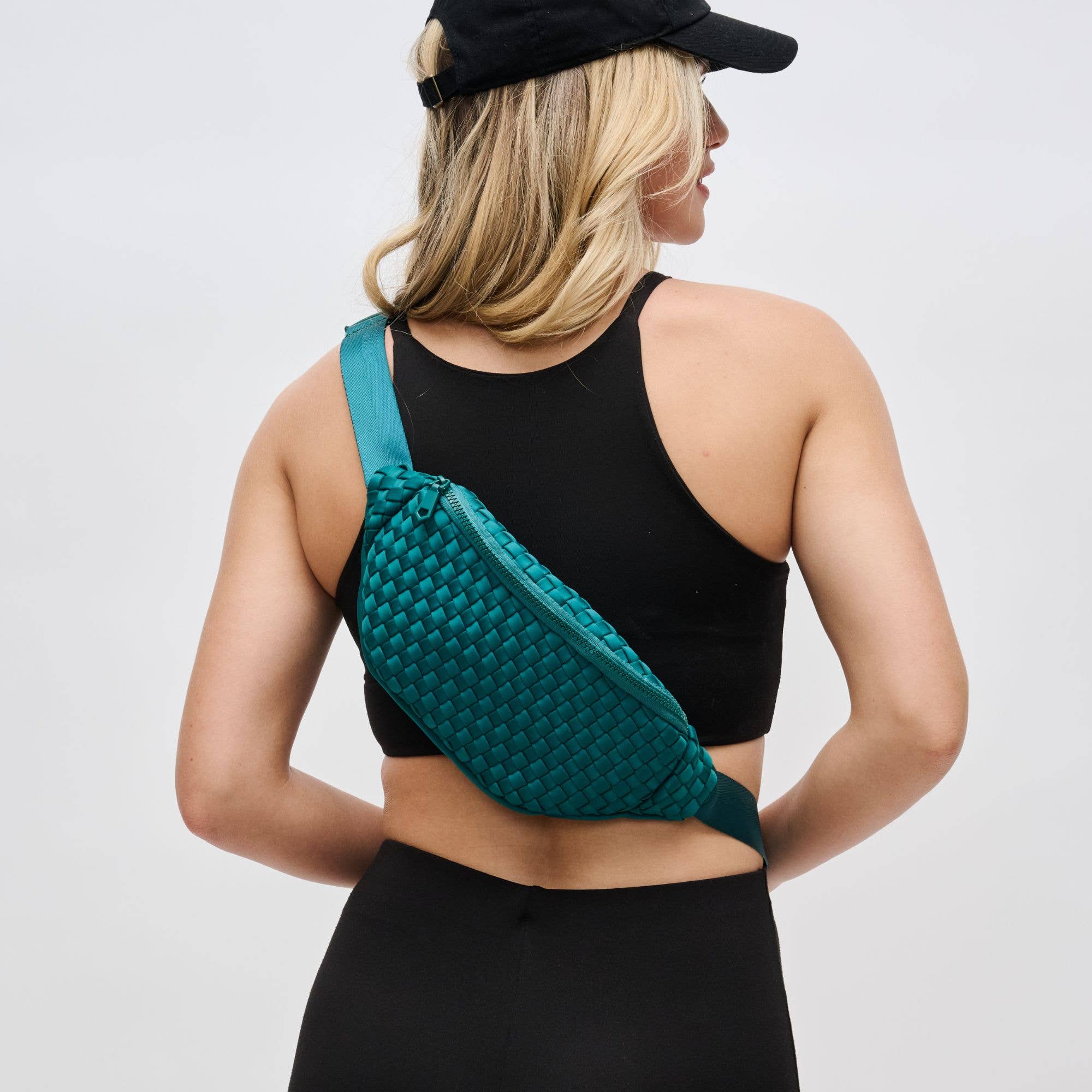 Sol and Selene Aim High Woven Neoprene Belt Bag (4 Colors!) FINAL SALE