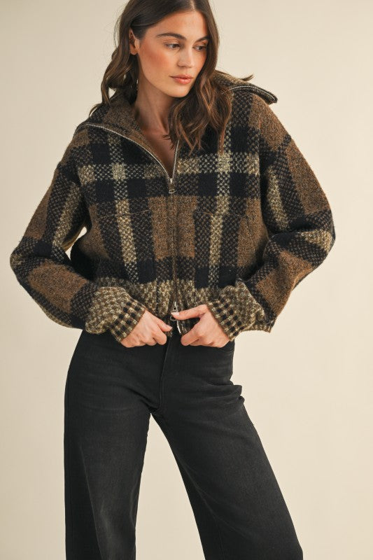 Jenga Plaid Jacket PREORDER