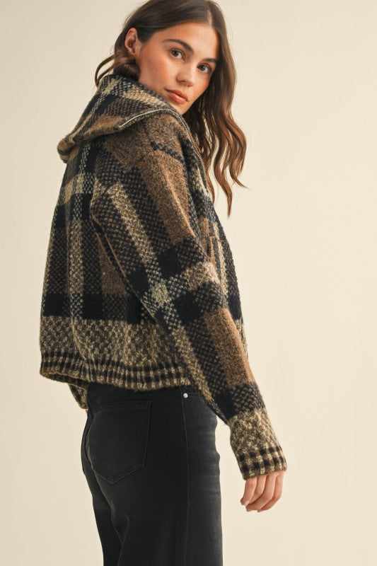 Jenga Plaid Jacket PREORDER