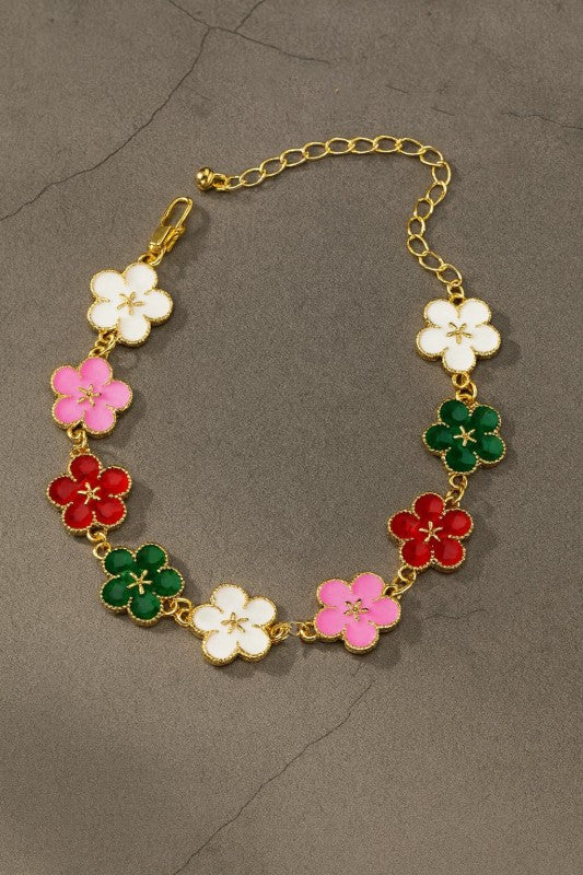Gavin Flower Bracelet