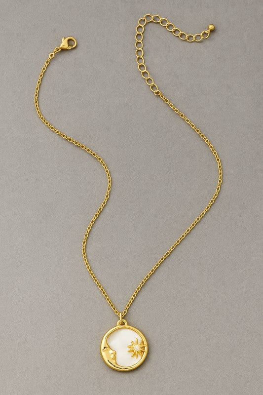 Everly Moon Pendant Necklace