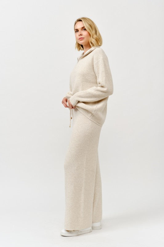 Stella Zip Sweater Matching Pant Set