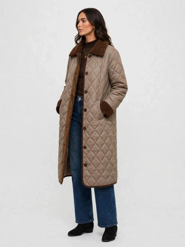 Chelsea Diamond Luxe Coat