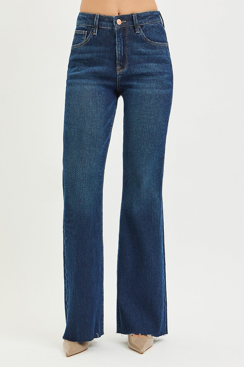 RISEN Willie Flare Corduroy Texture Jeans