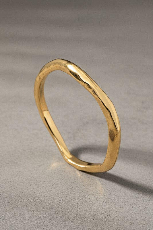 Darla Hammered Bangle Bracelet