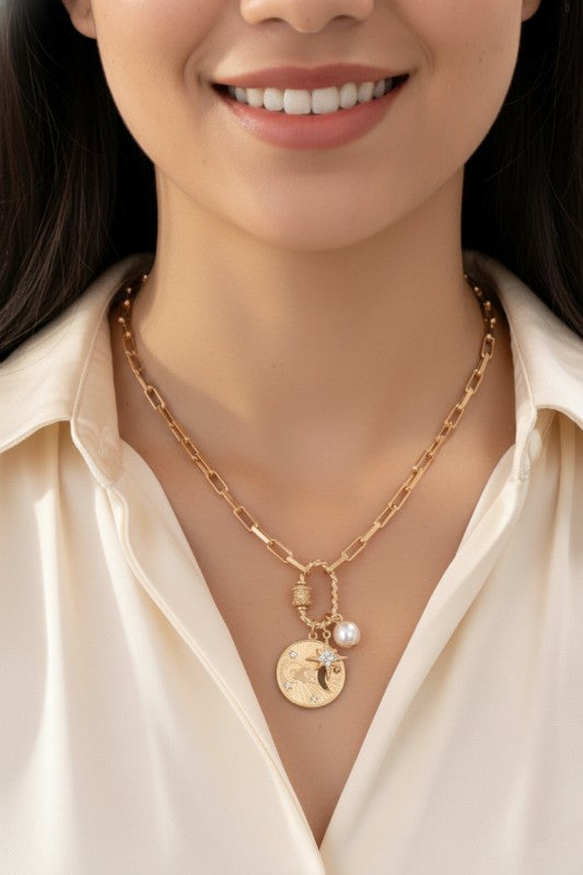 Gerry Celestial Charm Necklace