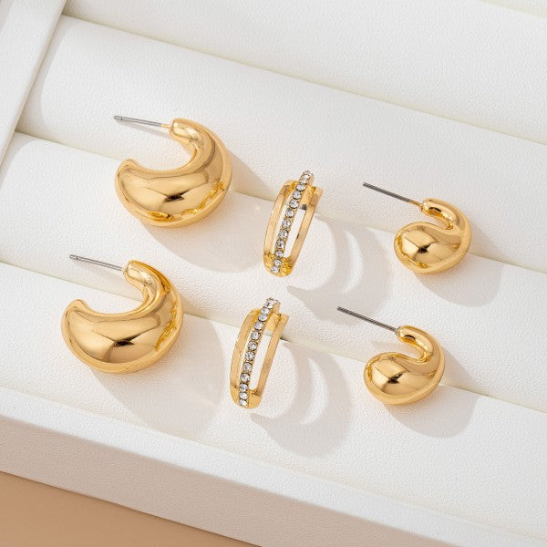 Baker Earring Trio