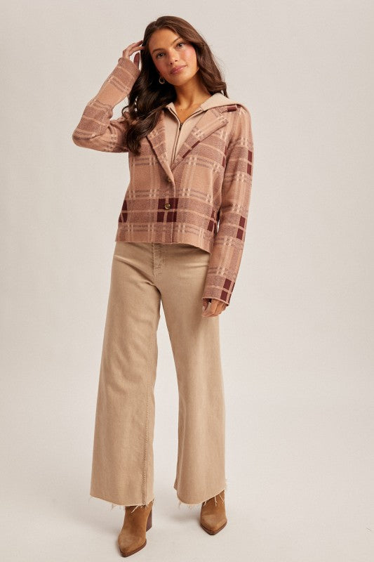 Hootie Plaid Two-Fer Jacket PREORDER