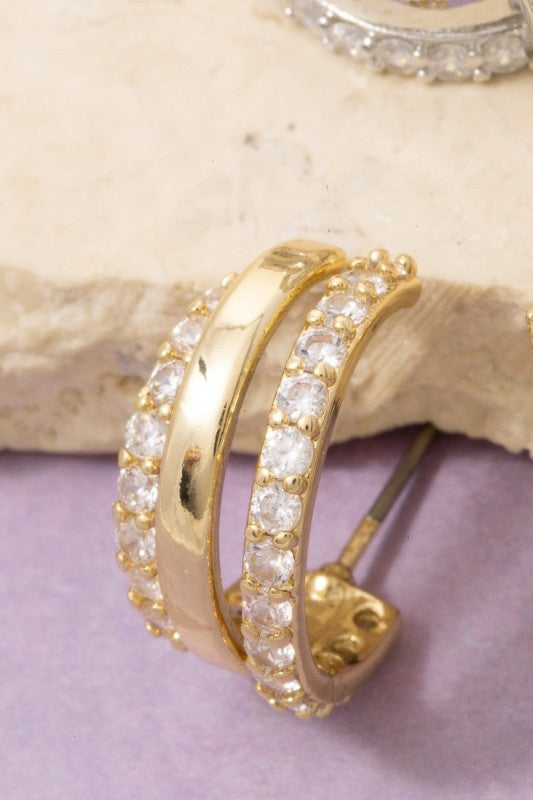 Joie 3 Hoop Earrings