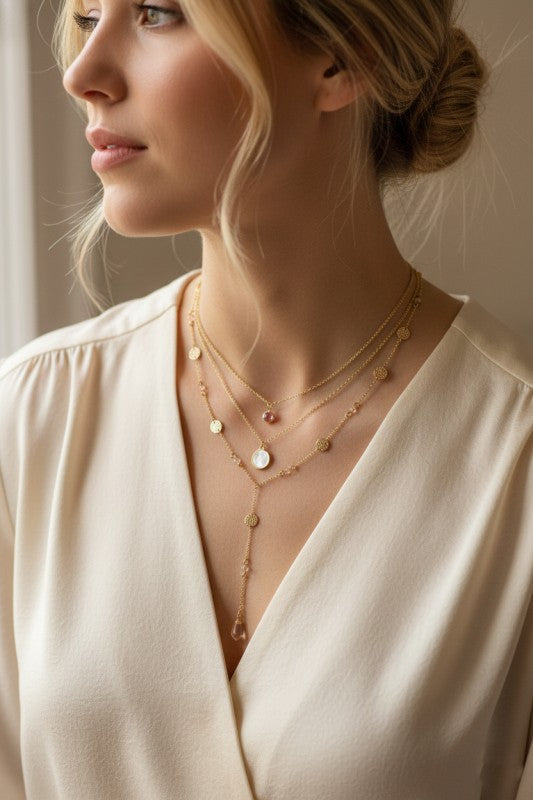 Cyla Three Necklace Set