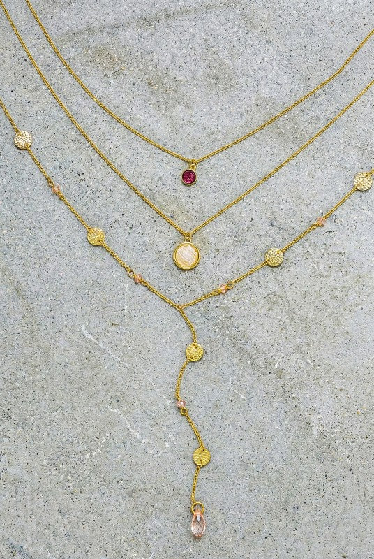 Cyla Three Necklace Set