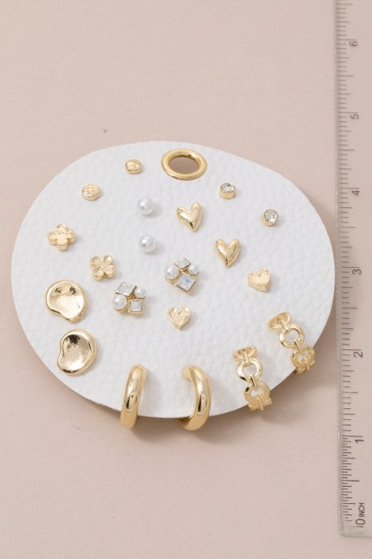 Loner Multi Stud Earrings