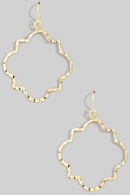 Jillian Wavy Hoop Earrings (2 Colors!)