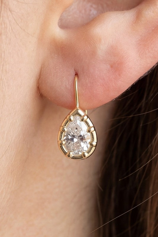 Jurvis Teardrop Dangle Earrings