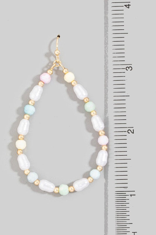 Lyla Bead Dangle Earrings