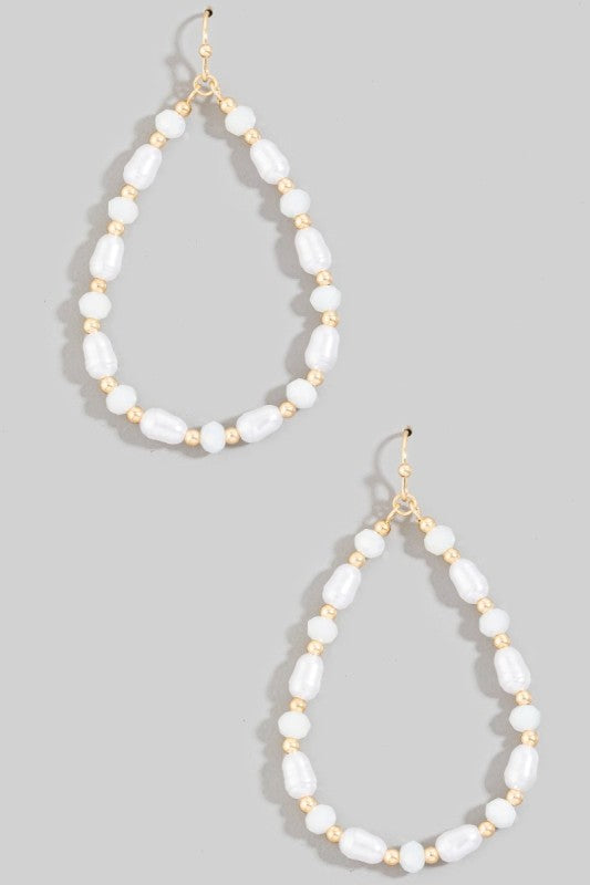 Lyla Bead Dangle Earrings