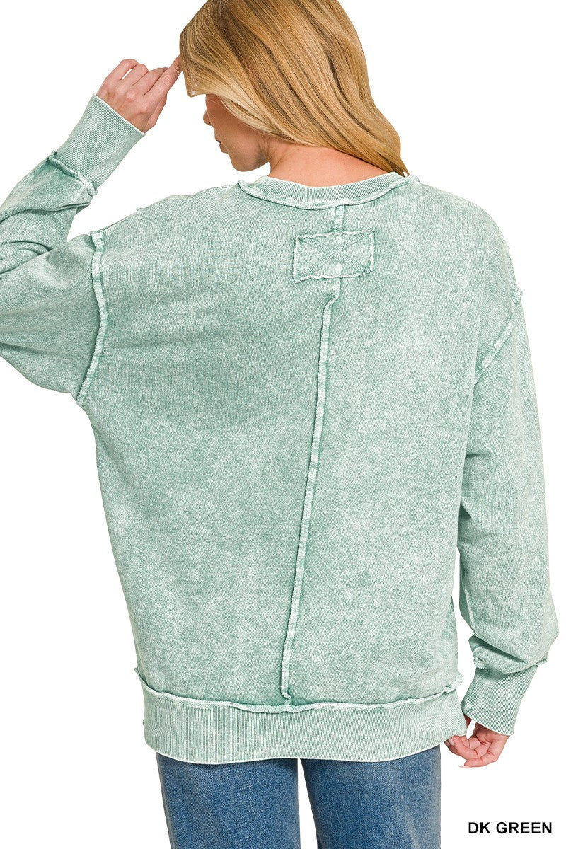 Vinnie Acid Wash Sweatshirt
