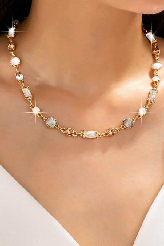 Ace Station Crystal Necklace