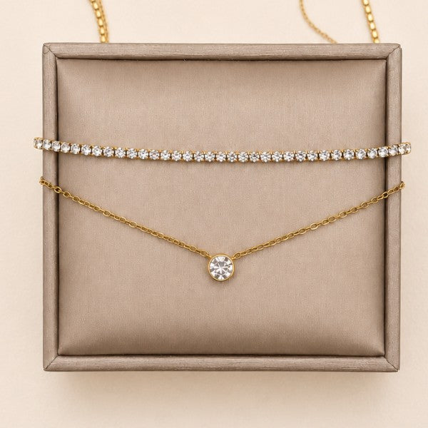 Auburna Layer Necklace