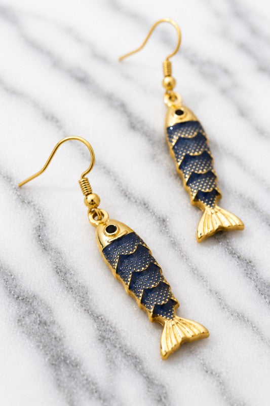 Beely Fish Earrings