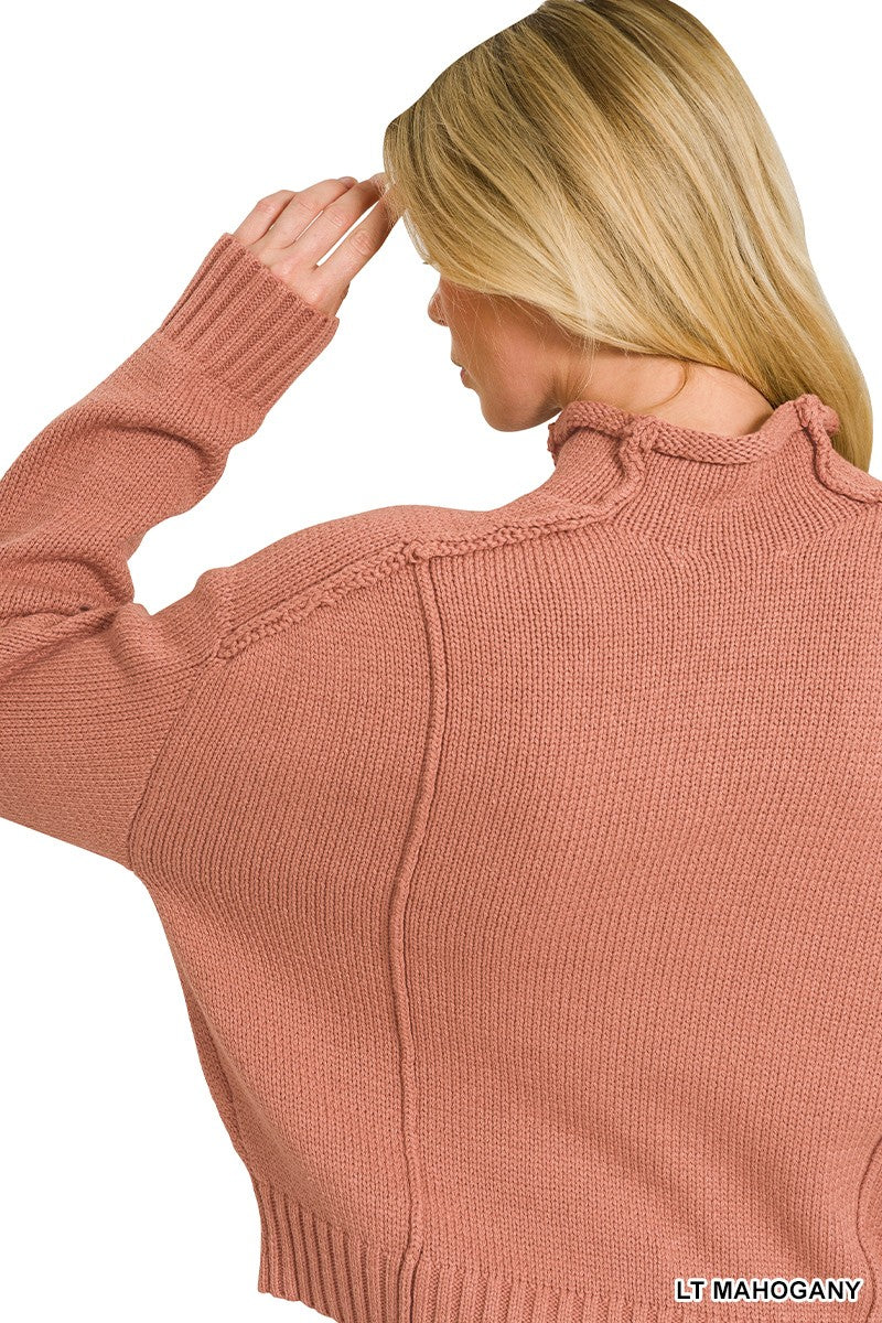 Riva Mock Neck Sweater