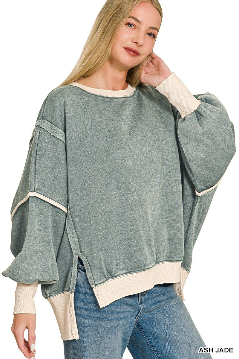 Grettal Contrast Sweatshirt