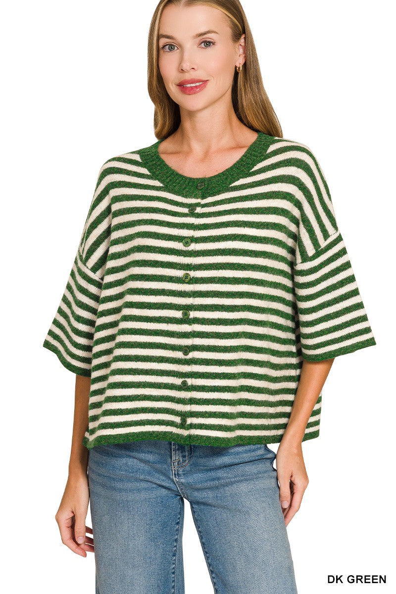 Rivis Stripe Cardigan