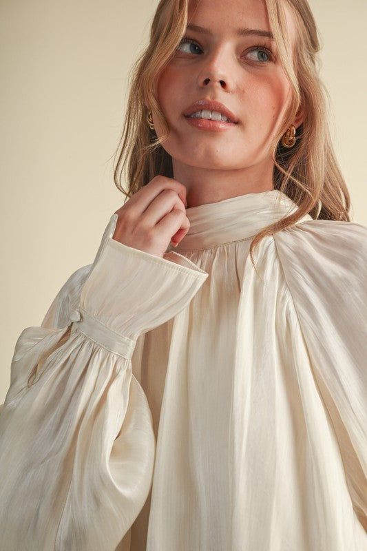 Renata Cream Blouse PREORDER
