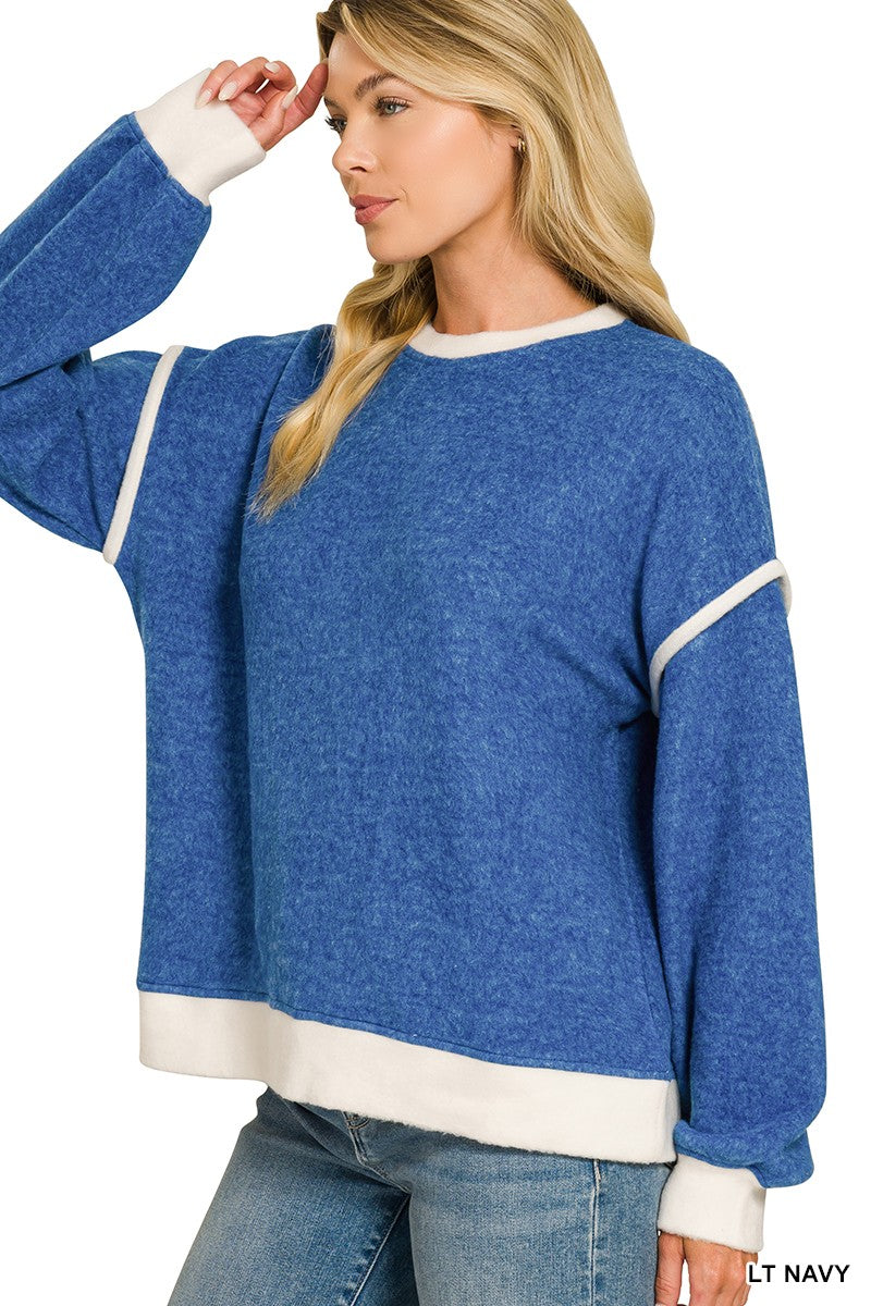 Gillian Contrast Sweatshirt