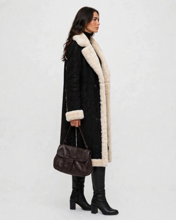 Aspen Longline Sherpa Coat