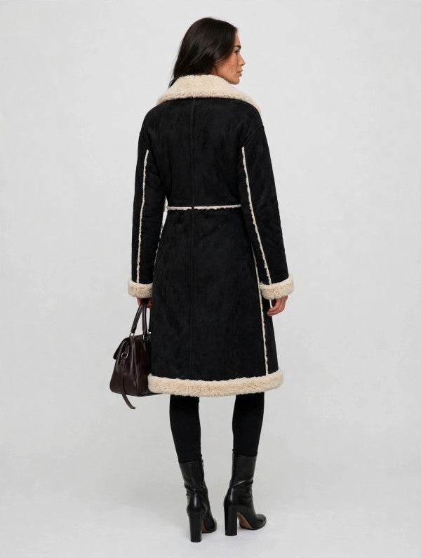 Aspen Longline Sherpa Coat