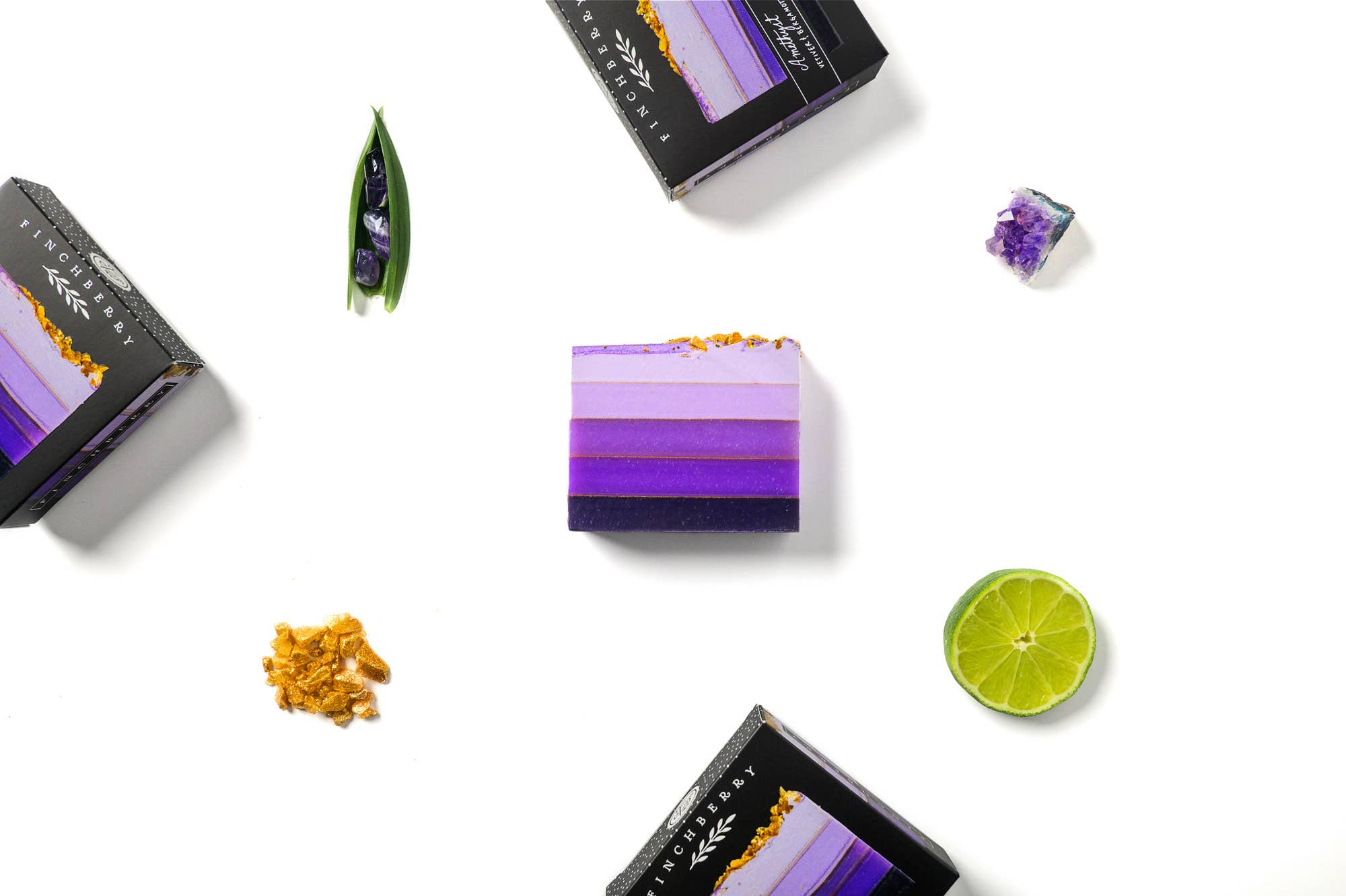 Amethyst Rejuvenating Vegan Boxed Soap