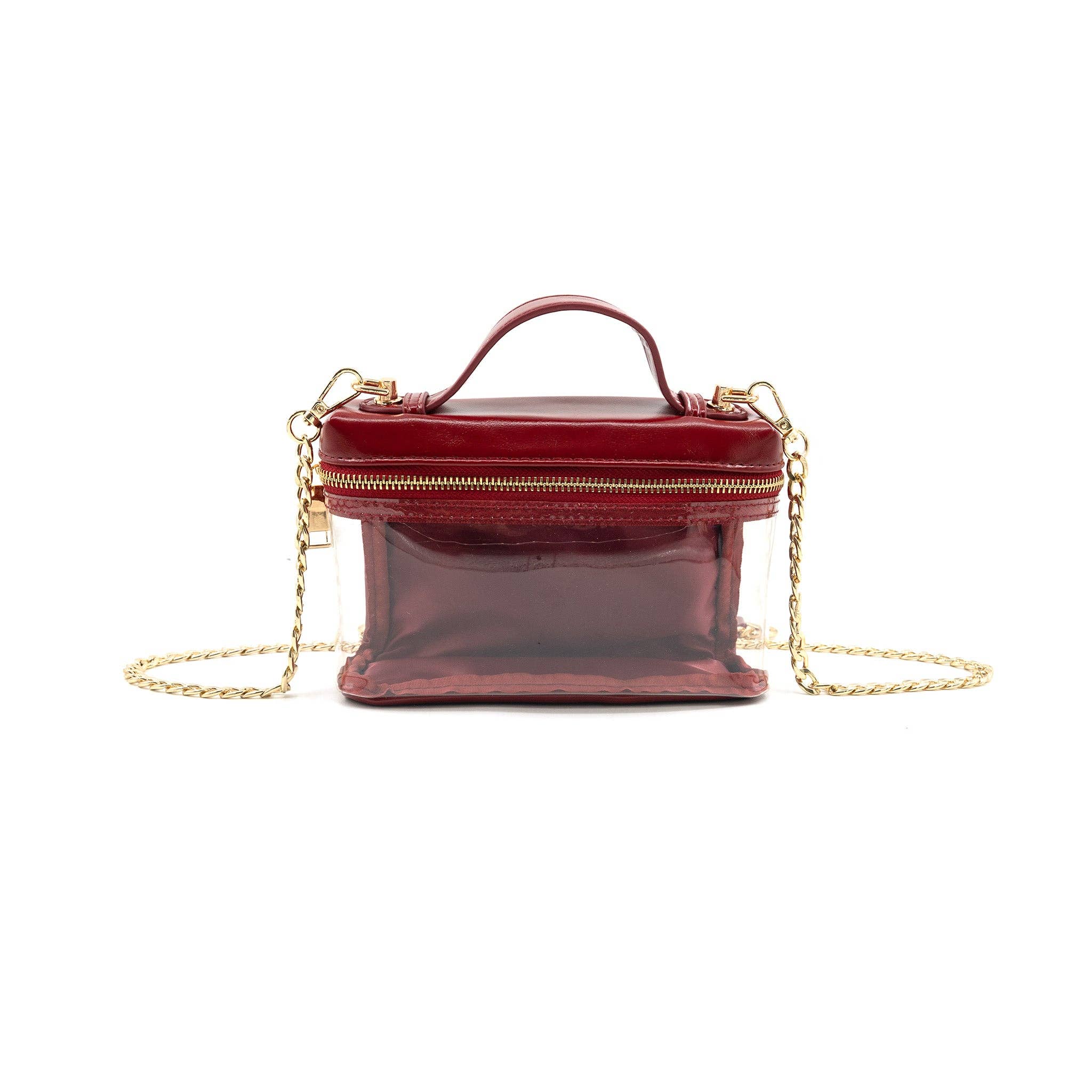 Connor Clear Zipper Bag