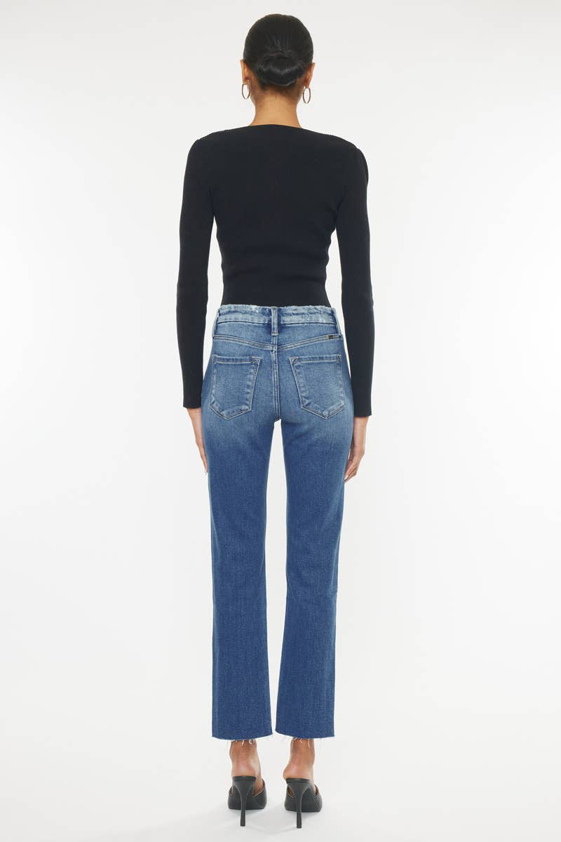 KANCAN Leighton Straigt High Rise Denim Jeans